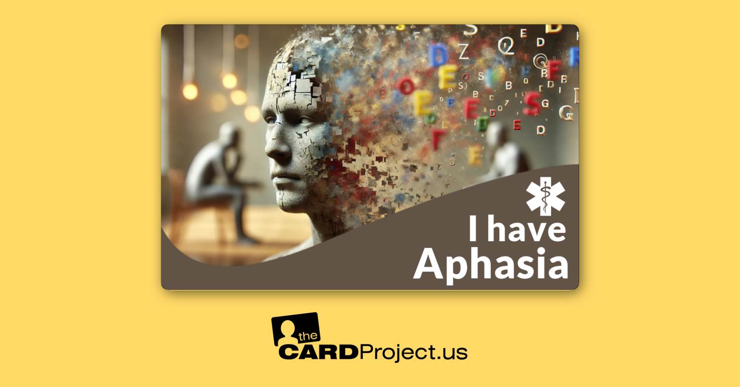 I Have Aphasia Design 2